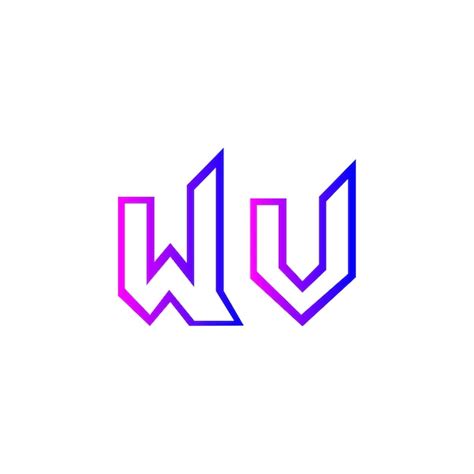 Ilustrador De Dise O De Logotipo Wv Vector Premium