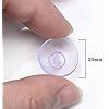 Amazon Outus Small Clear Plastic Suction Cup Without Hooks Mm