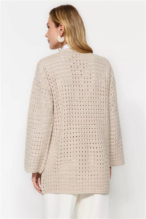 Buy Trendyol Openwork Perforated Knitted Sweater Online Zalora