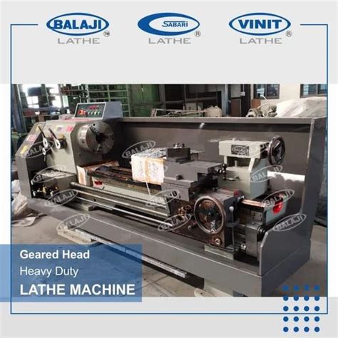 Balaji Vgh Geared Head Heavy Duty Lathe Machine Range Of Spindle