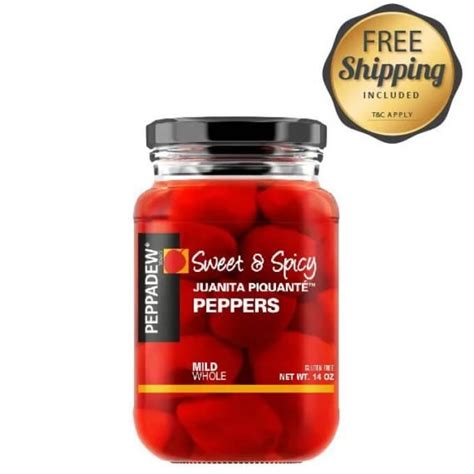 PEPPADEW Juanita Piquanté Peppers Hot Whole PEPPADEW USA