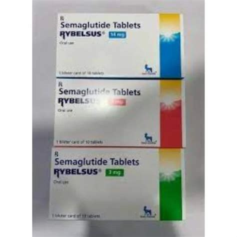 Rybelsus Semaglutide Tablet Packaging Size 10 Tablets At Rs 5000 Box