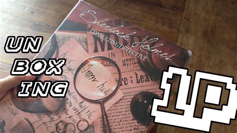 Unboxing Sherlock Holmes Consulting Detective YouTube