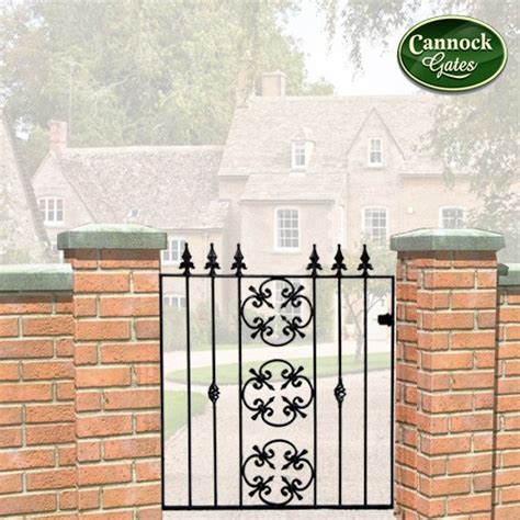 Cromwell Metal Garden Gate Ft High Cannock Gates