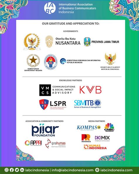 Sponsors Partners Iabc Indonesia