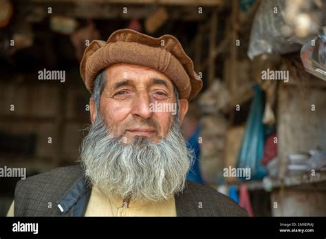 A Kohistani Herbs Seller With Pakhol Hat In Boyun Village Swat Valley
