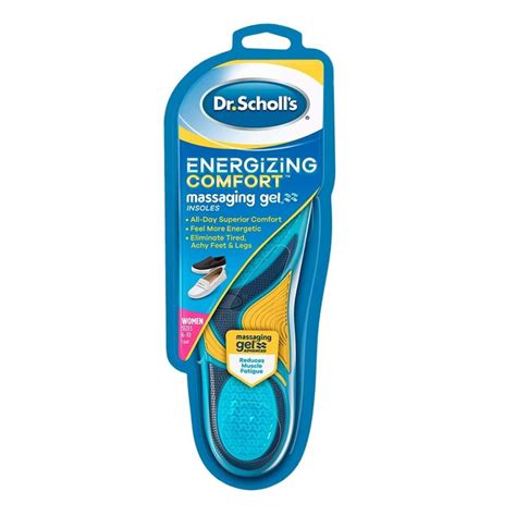 Plantilla Dr Scholl S Energizing Comfort Massaging Gel Talla 6 A 10