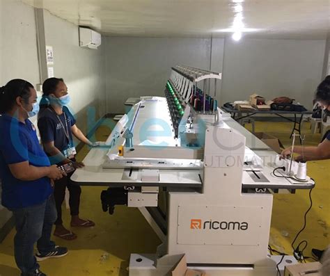 Ricoma Embroidery Philippines Portfolio