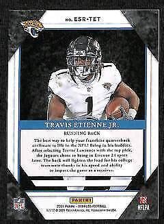 Panini Donruss Elite Series Rookies Travis Etienne Jr Esr Tet Rc