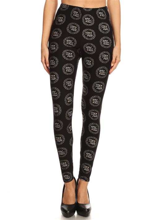 Give Thanks Womens Plus Size 3x 5x Leggings Apple Girl Boutique