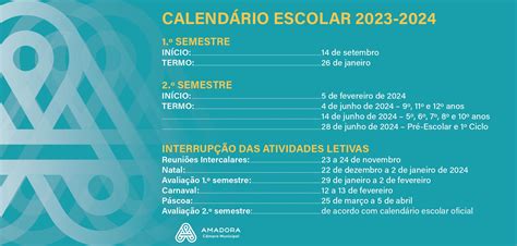 Conheça O Calendário Escolar 2023 2024