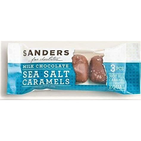 Sanders Milk Chocolate Sea Salt Caramels