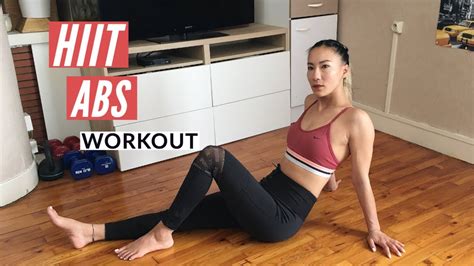 Fat Burning Hiit Workout At Home No Equipment Youtube