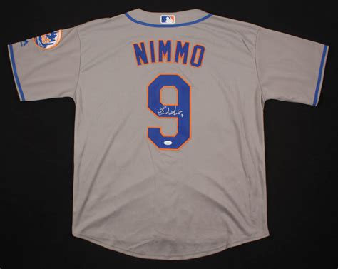 Brandon Nimmo Signed New York Mets Jersey (JSA COA) | Pristine Auction