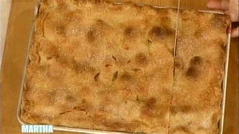 apple slab pie martha stewart