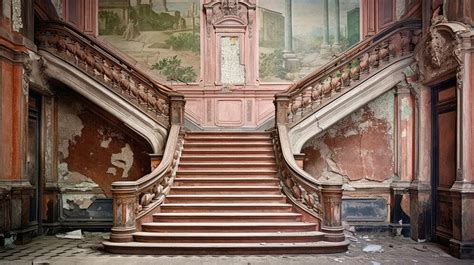 Premium Ai Image The Stairs Of The Palace Of Versailles