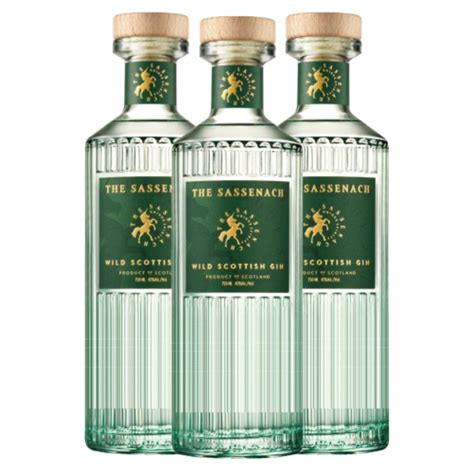 Buy The Sassenach Wild Scottish Gin 3 Bottle Bundle® Online Gin Delivered Nationwide