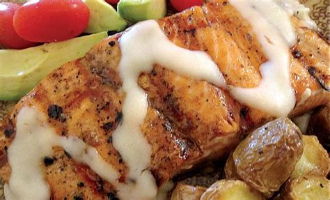 Salmon Recipes Coho Coffee Rub King Salmon With Amaretto Cream Sauce