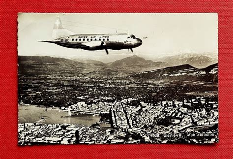 Genf Geneve SWISS AIR LINES Douglas DC 3 HB IRS Kaufen Auf