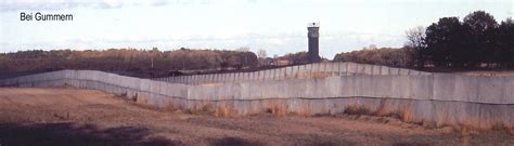 Historische Fotodokumente Der Innerdeutsche Grenze Und Der Mauer Durch