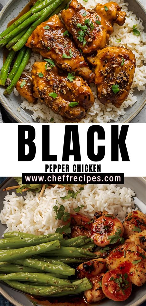 Black Pepper Chicken Cheff Recipes
