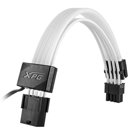 XPG PRIME ARGB Extension Cable For Dual 8 Pin PCIe Cables Tech Arc