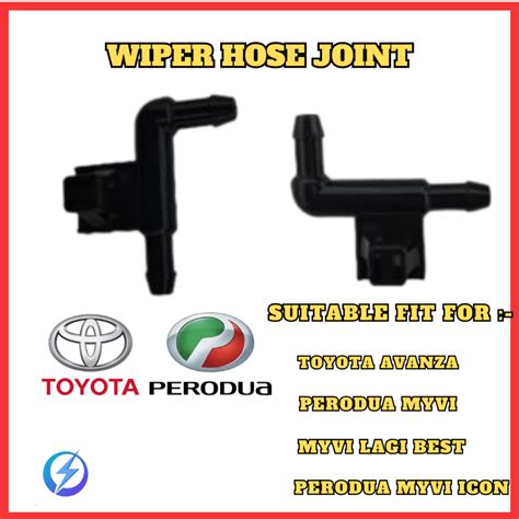 Original Perodua Windshield Wiper Hose Joint Perodua Myvvi Myvi Lagi