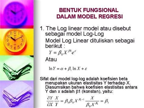 Ekonometrika Pertemuan 3 Regresi Linier Sederhana Lanjutan Pemeriksaan