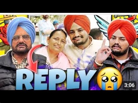 Reply For Sidhu Moose Wala Mother To Reply Youtube