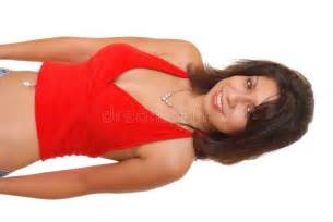 Lovely Brunette Latina Stock Photo Image Of Refreshing 2483518