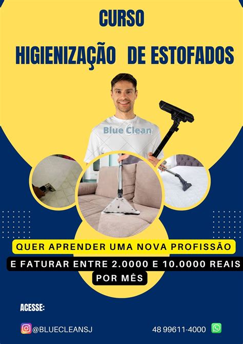 Curso Limpeza e Higienização de Estofados Wilson Roberto Monteiro dos