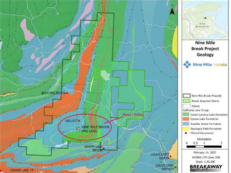 Nine Mile Metals Announces Initial Drill Program Up To 3000m At Its