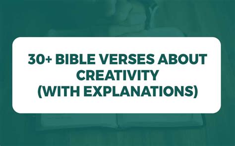 30+ Bible Verses About Creativity (with Explanations) - Study Your Bible