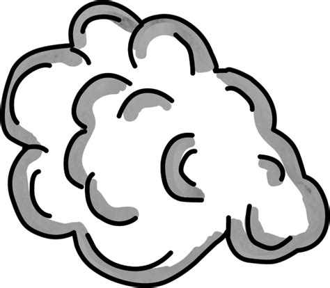 Cartoon Smoke Playful Fumes Fantasy Air Colorful Puffs Fun Clouds Png