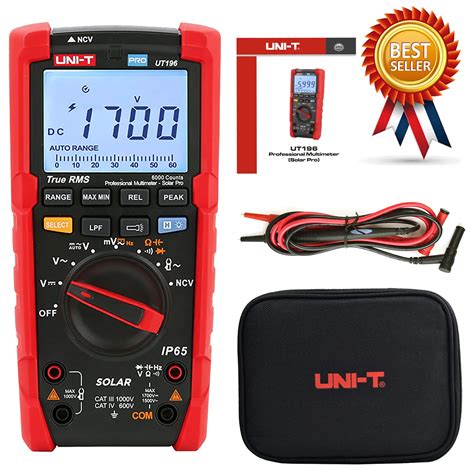 UNI T UT196 Profissional Mult Metro Digital 1700V DC Tens O Tester True