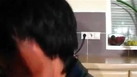 Hot Cougar In Leather And Boots Gets It In Kitchen Tnaflix