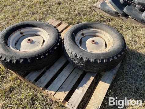 H Implement Tires Rims Bigiron Auctions