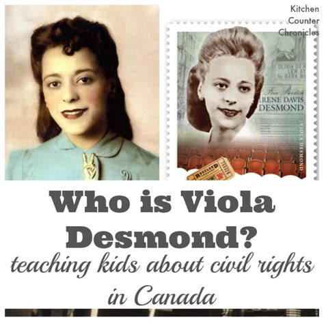 Who is Viola Desmond? Teaching Kids About Civil Rights in Canada