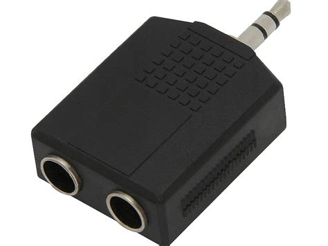 Adapter Jack Wtyk Mm X Gniazdo Du Y Jack Mm Przej Ci Wka