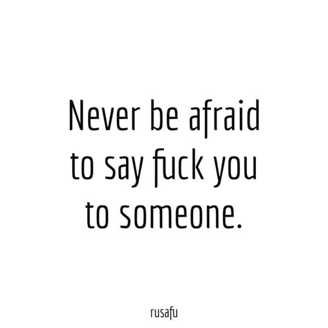 Fuck You Quotes RUSAFU