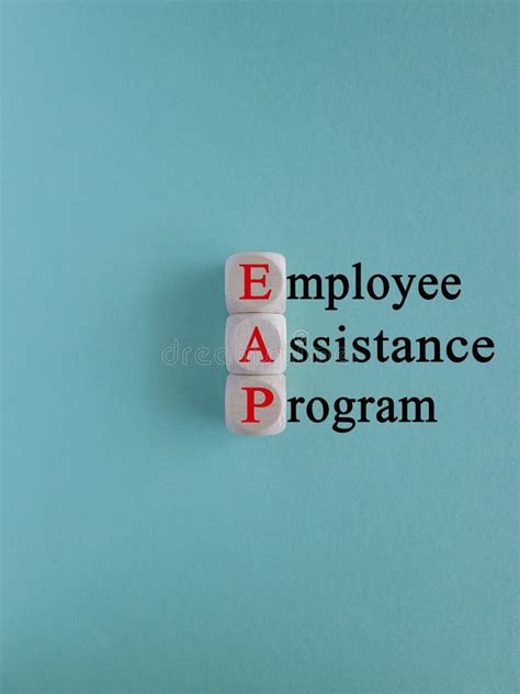 Eap Employee Assistance Program Symbol Stock Image Image Of