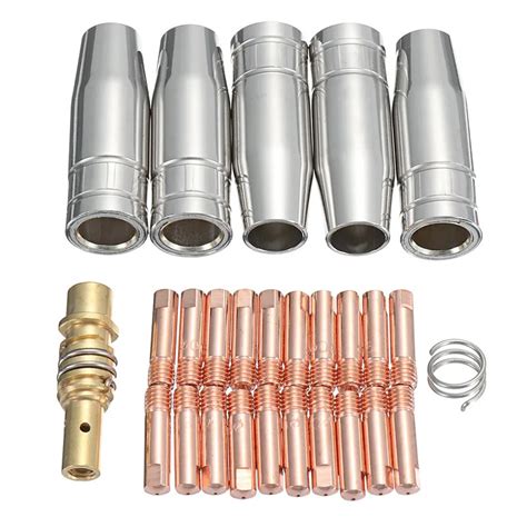 Pcs Mb Ak Mig Mag M Welding Weld Torch Contact Tips Mm