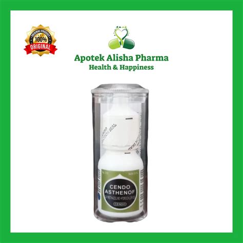 Jual Cendo Asthenof Eye Drop Ml Obat Tetes Mata Untuk Iritasi