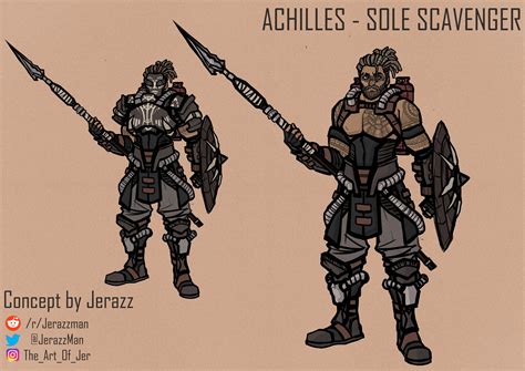 The First Achilles Skin Concept I Think Sole Scavenger Rsmite