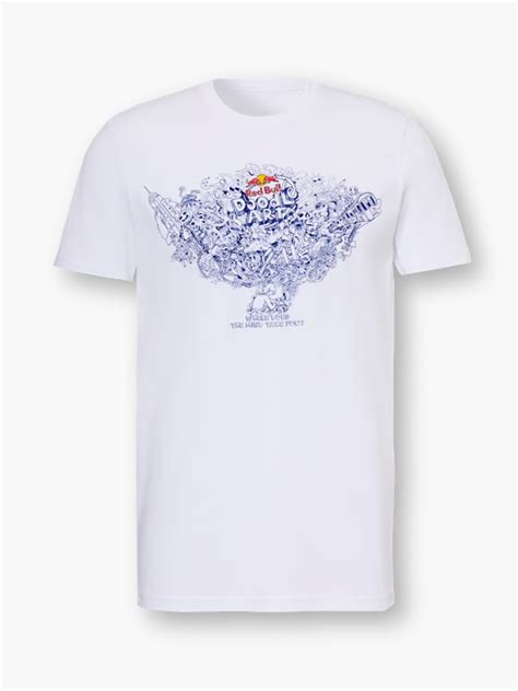 Red Bull Media Shop Red Bull Doodle Art T Shirt Only Here At