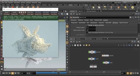 Particle Rendering In Houdini With Redshift And Octane