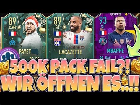 Fifa 23 Live Wir öffnen das nächste 500k Pack und Rivals Rewards