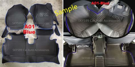 Perodua Alza Vip King Mat Car Carpet Car Mat Floor Mat Row