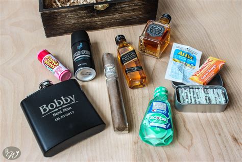 DIY Groomsmen Boxes Diy Groomsmen Groomsmen Boxes Groom Survival Kits