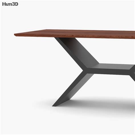 Arhaus Jacob Dining Table 3d Model Furniture On Hum3d